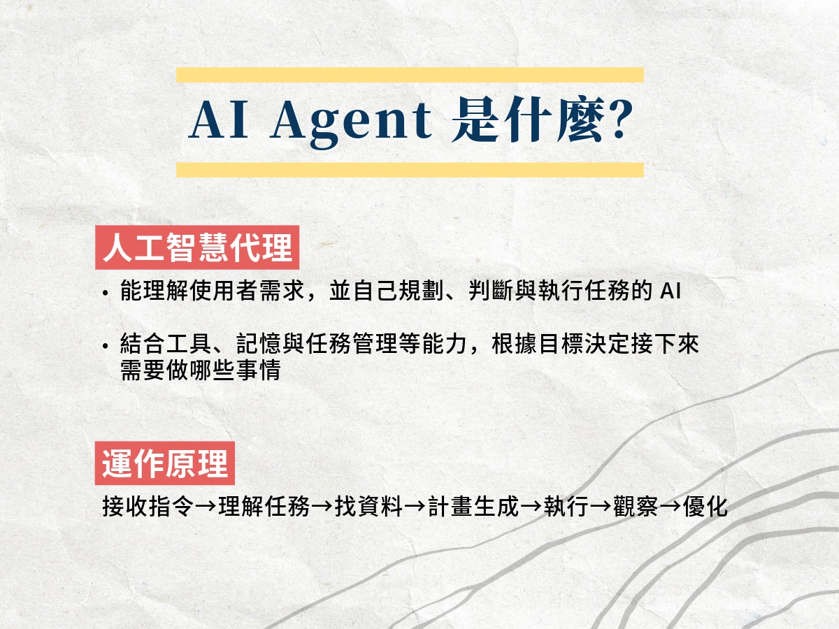 AI Agent 是什麼