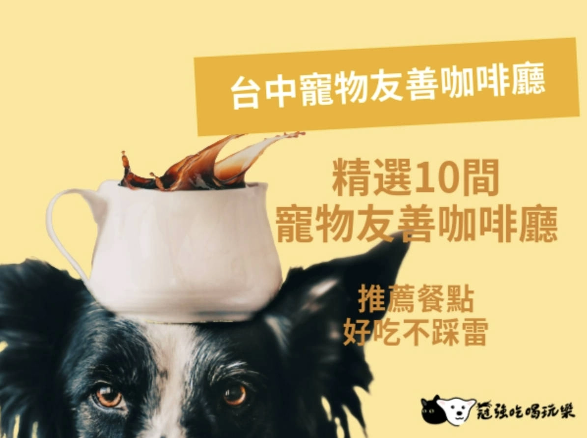 冠強吃喝玩樂｜台中寵物友善咖啡廳
